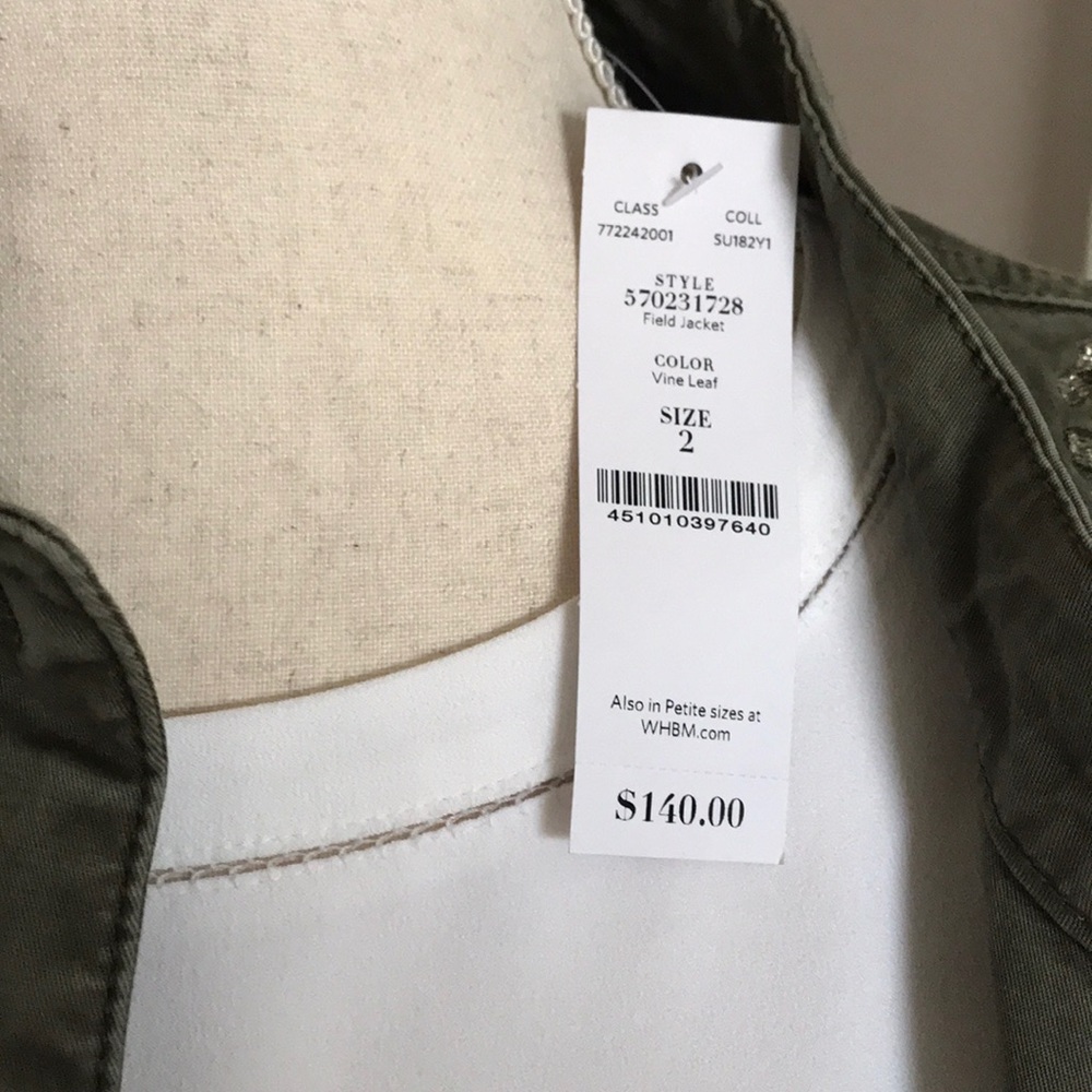 WHBM / Field Jacket - Picture 7 of 8